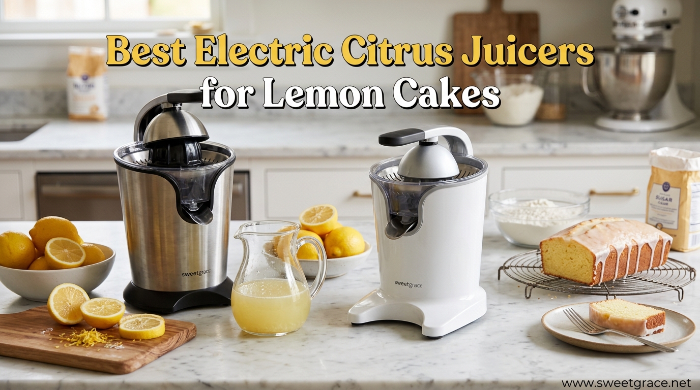Best Electric Citrus Juicers for Lemon Cakes