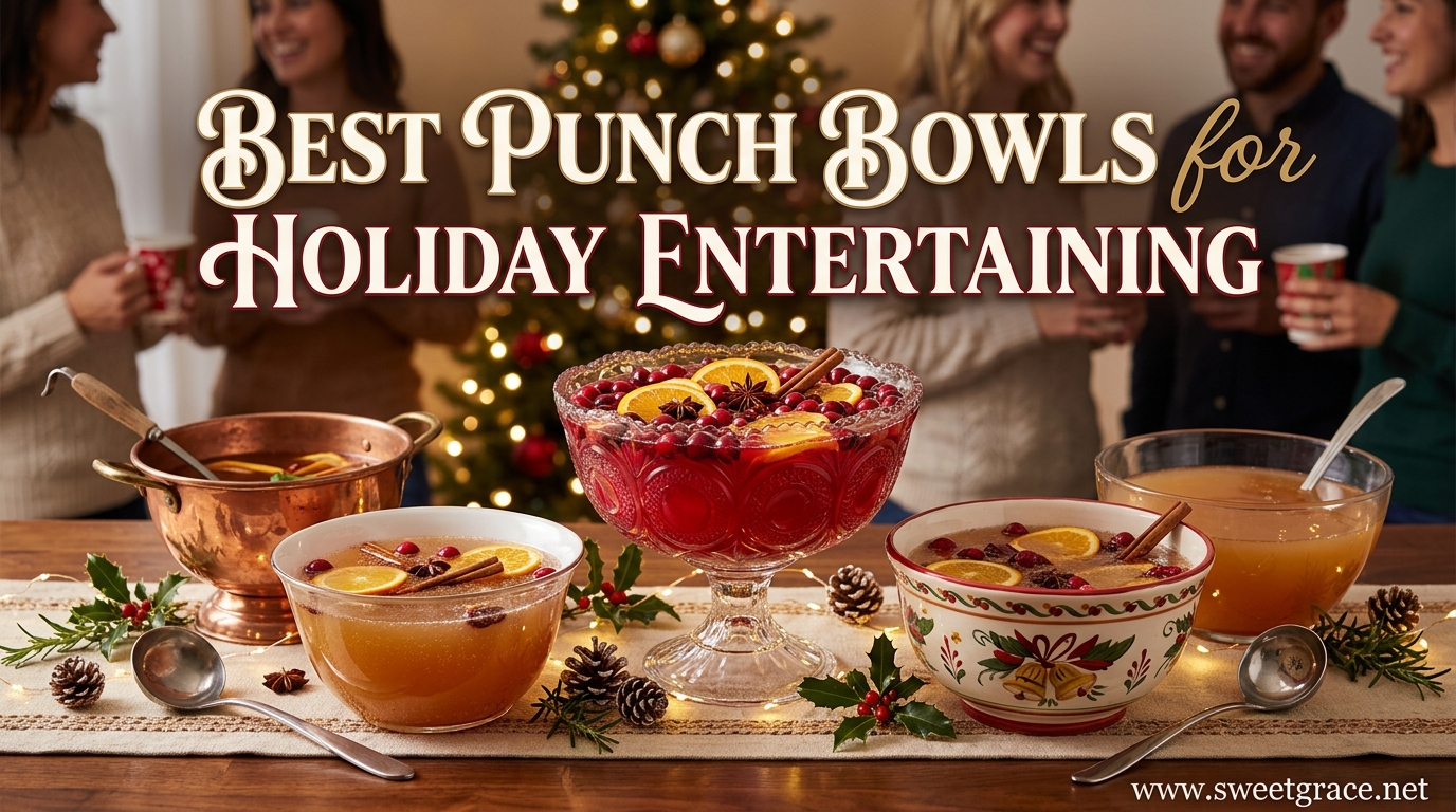 Best Punch Bowls for Holiday Entertaining