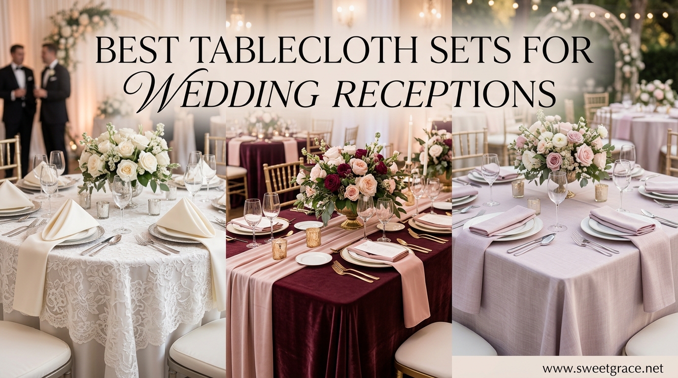 Best Tablecloth Sets for Wedding Receptions