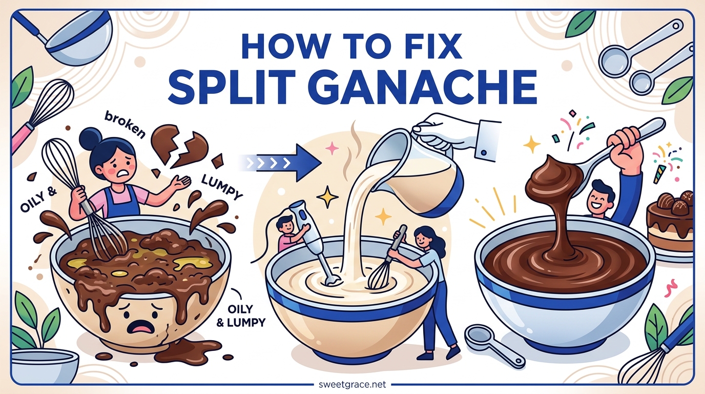 How to Fix Split Ganache