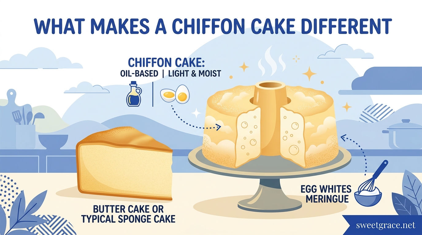 What Makes a Chiffon Cake Different
