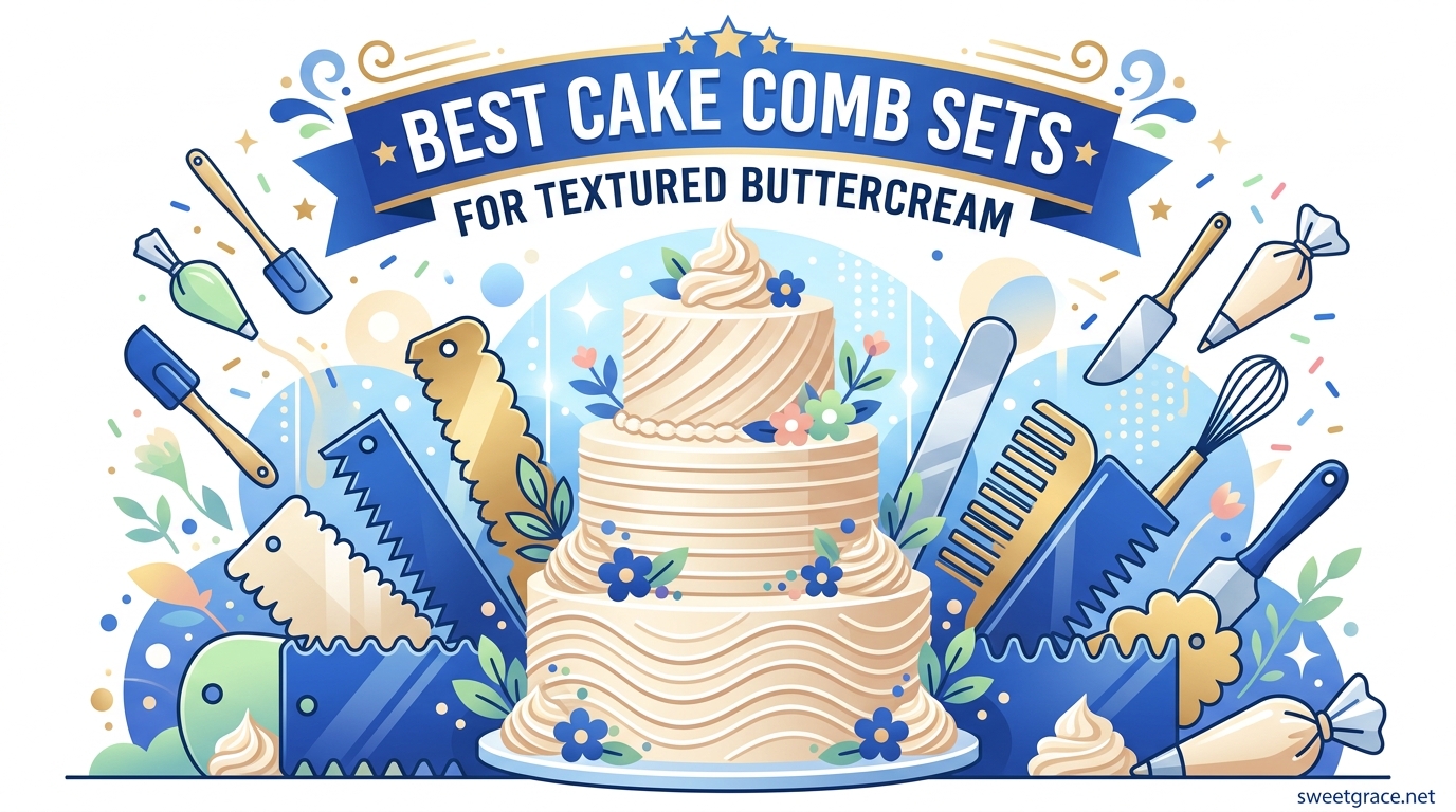 Best Cake Comb Sets for Textured Buttercream