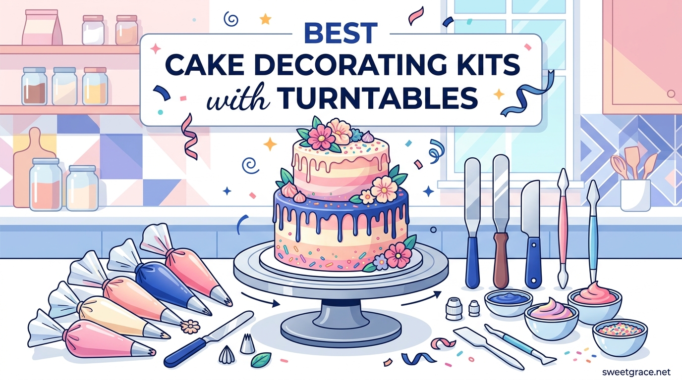 Best Cake Decorating Kits with Turntables