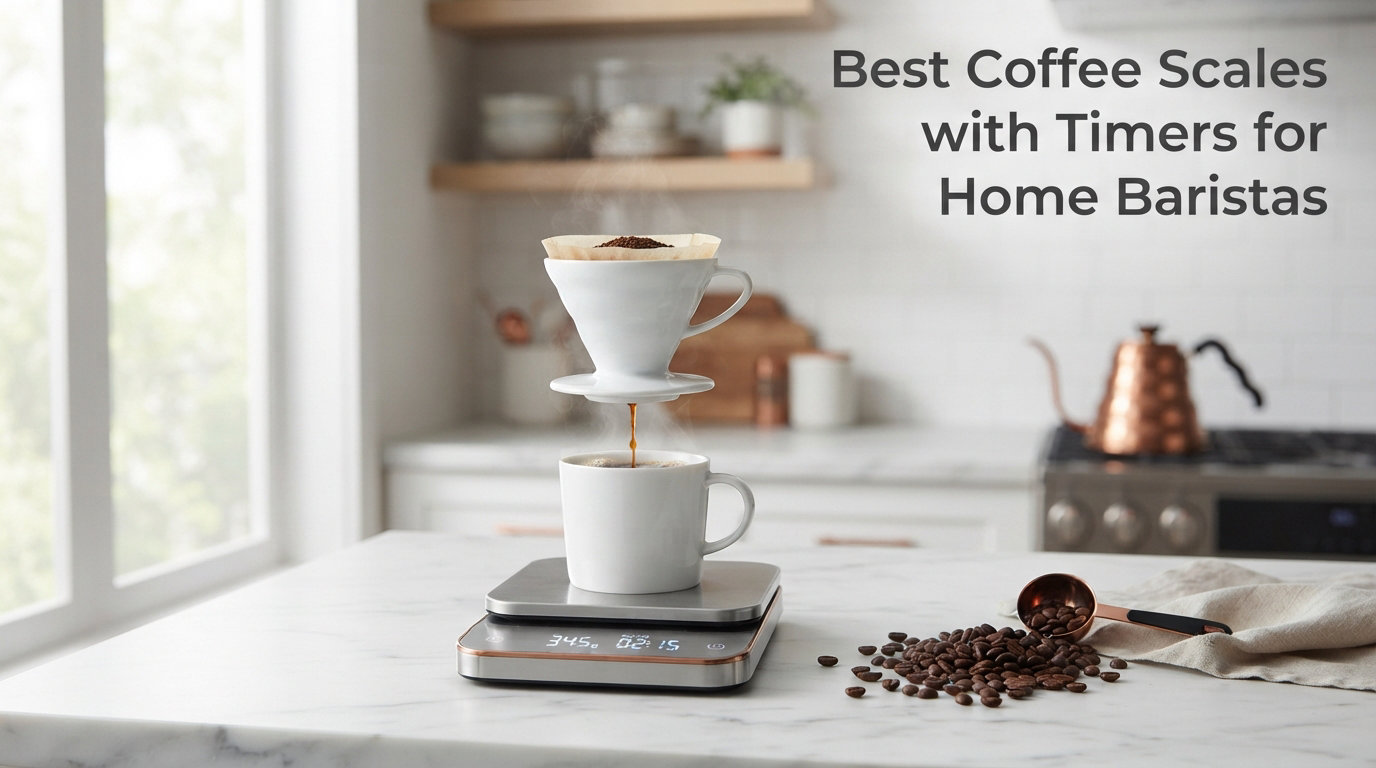 Best Coffee Scales with Timers for Home Baristas