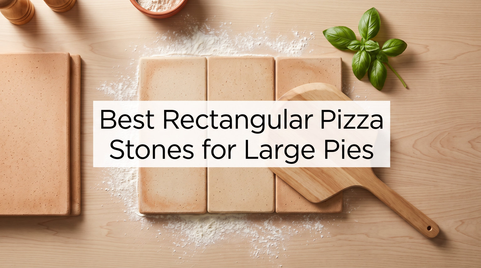 Best Rectangular Pizza Stones for Large Pies