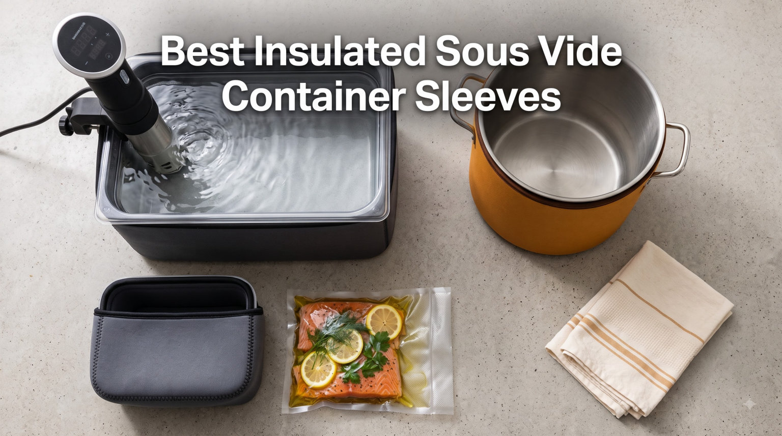 Best Insulated Sous Vide Container Sleeves