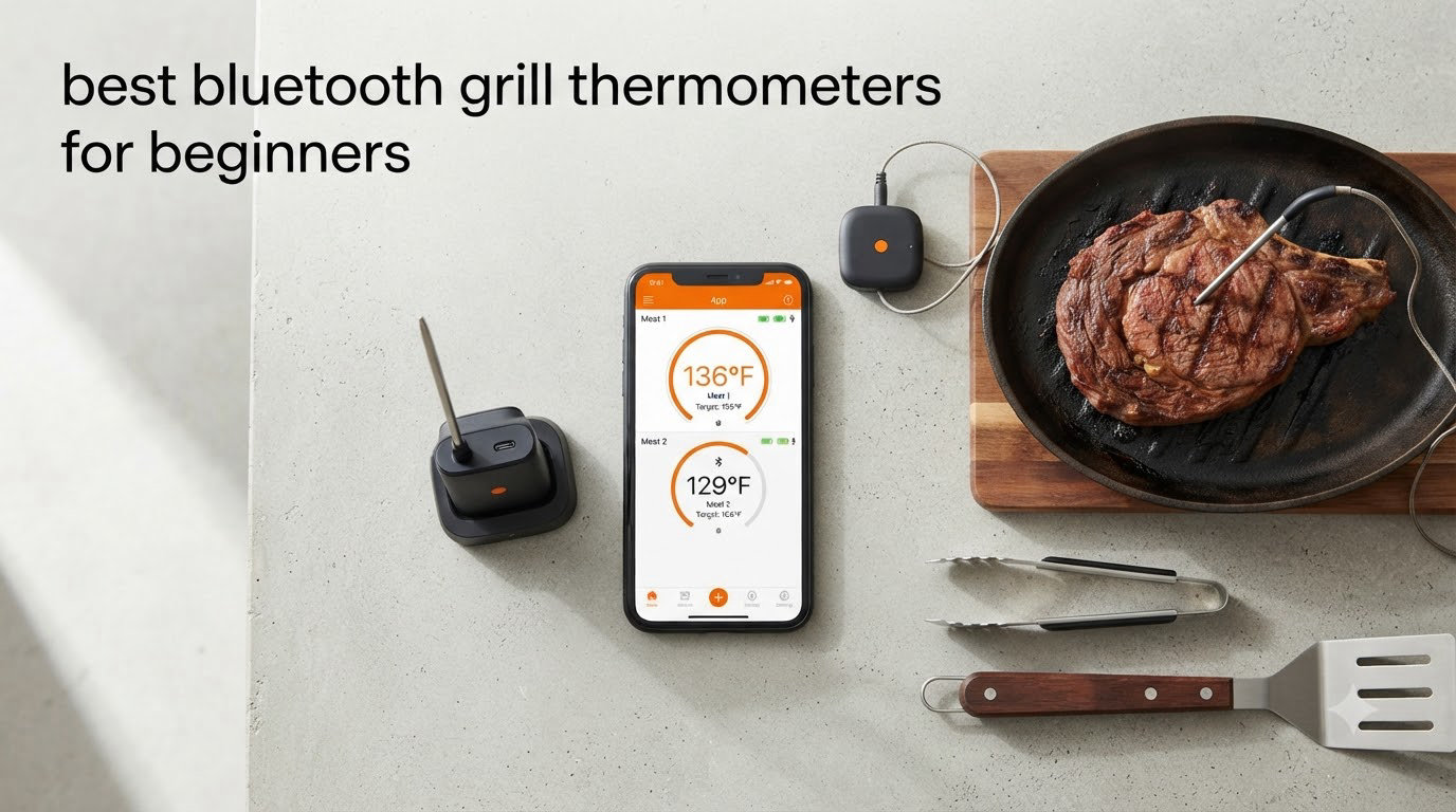 best bluetooth grill thermometers for beginners