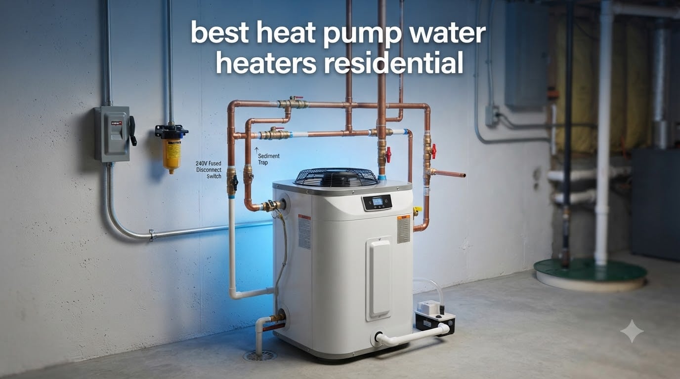 best heat pump water heaters residential