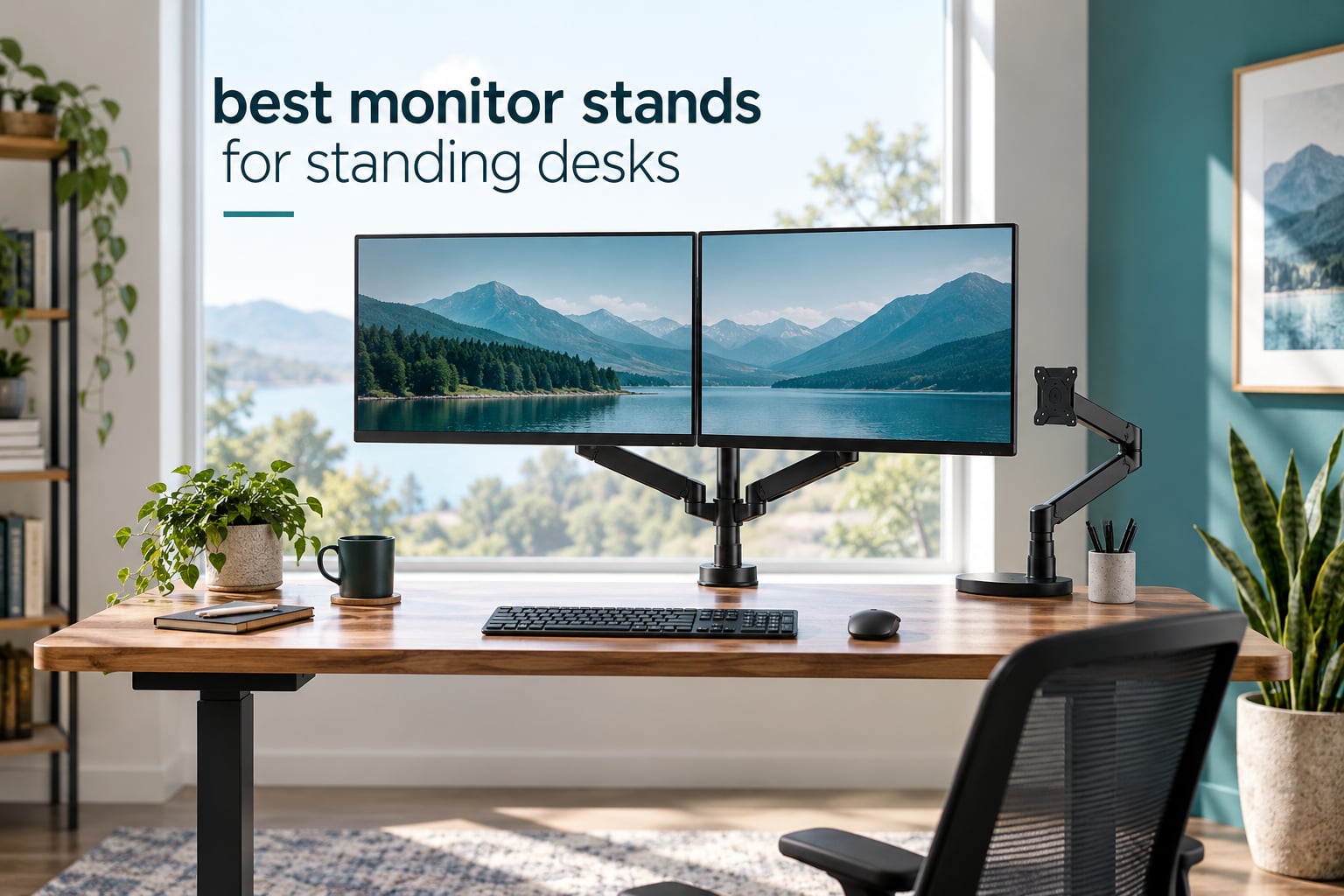 best monitor stands for standing desks