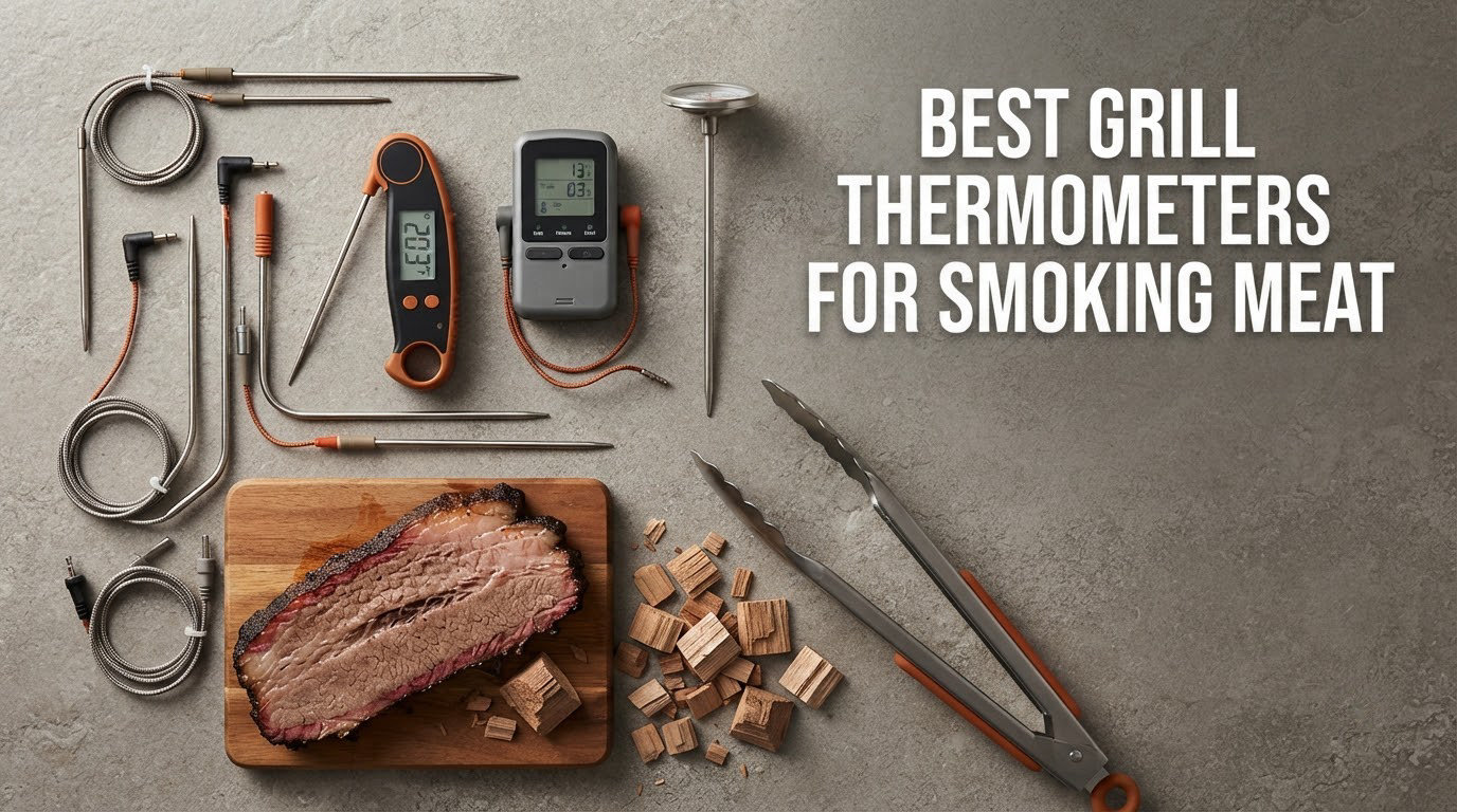 best grill thermometers for smoking meat