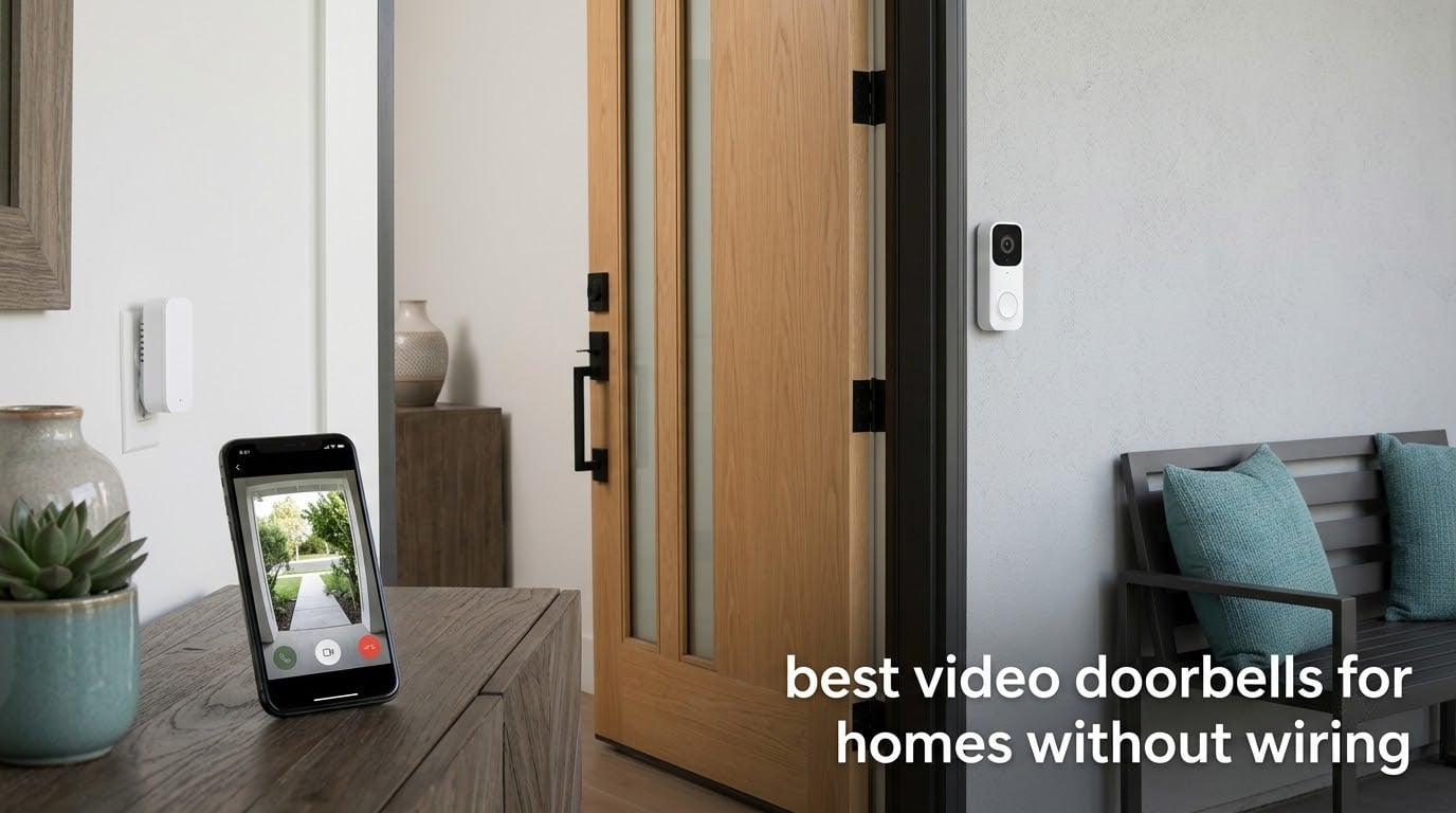best video doorbells for homes without wiring